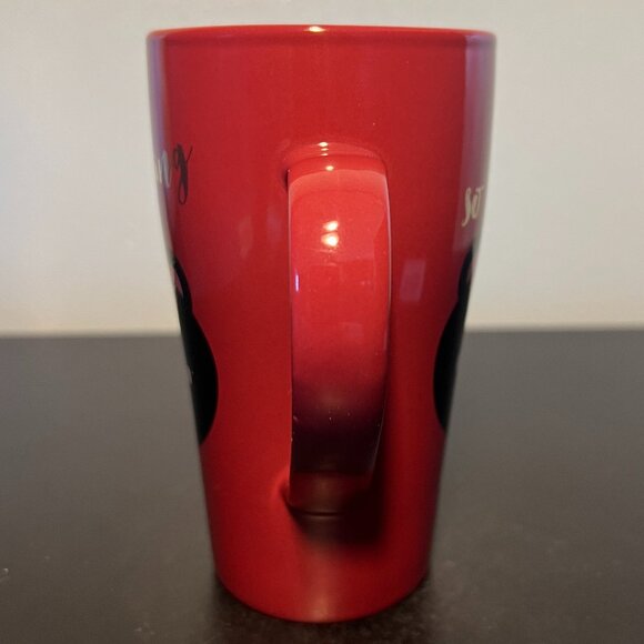 ❤️ Love Your Mug ❤️ SO STINKING CUTE ~ Baby Skunk ~ Tall Maroon Ceramic Mug - Picture 4 of 10